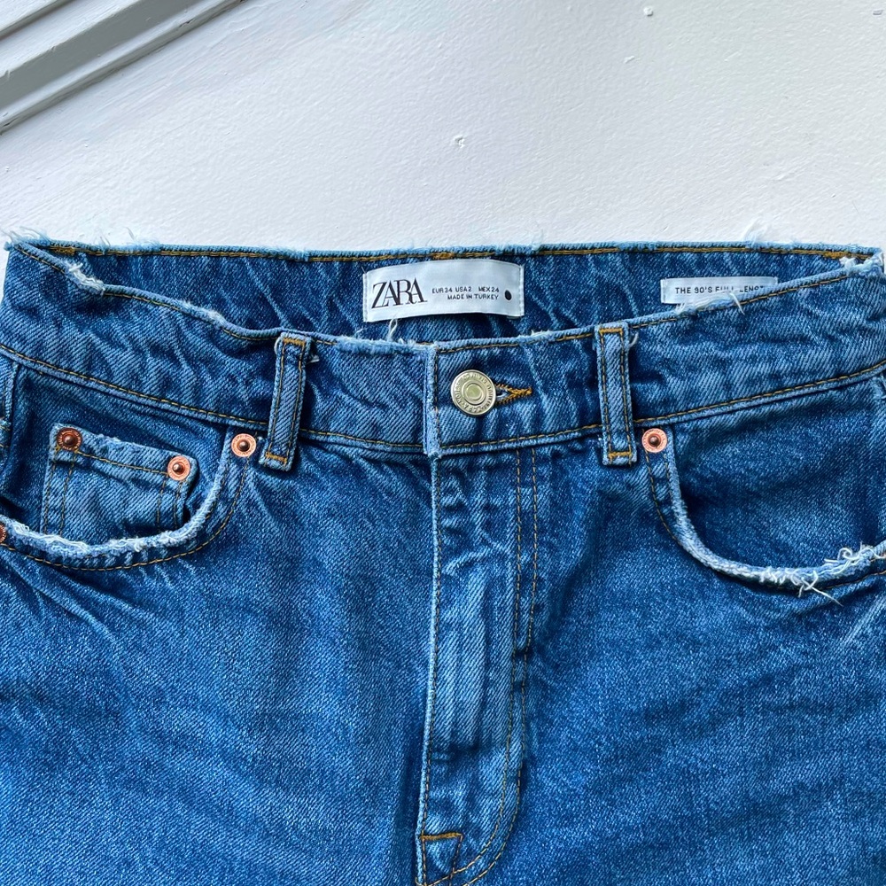 Zara 90’s Full Length Jeans Size 2